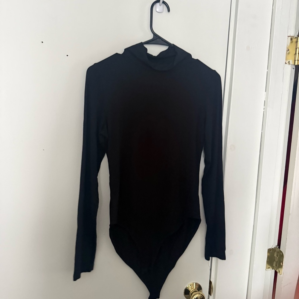 Black Long Sleeve Bodysuit